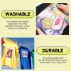 imageHTVRONT Sublimation HTV  10 Pack Matte Vinyl for DarkLight Fabric  Sublimation Blanks for Shirts Pillow Bag HatMatte