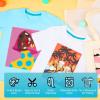 imageHTVRONT Sublimation HTV for Dark FabricLight Fabric 30 Pack  12  10 Matte Sublimation Vinyl  Sublimation Blanks for Sublimation ShirtsHatPillowBagLight Fabric