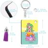imageHTVRONT Sublimation Keychain Blanks Bulk  120Pcs Sublimation Blanks Keychain with Blue Protective Film  MDF Round Keychain with Tassels  Heat Transfer Keychain Blanks Double SidedRectangle