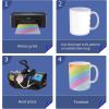 imageHTVRONT Sublimation Mugs Blank 11 oz  12 Pack Tazas Para Sublimacion  Sublimation Coffee Mugs12 Count Pack of 1