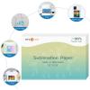 imageHTVRONT Sublimation Paper 85 x 11 inches  150 Sheets Sublimation Paper Compatible with Inkjet Printer 120gsm1319