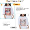 imageHTVRONT Sublimation Paper 85x14 inches  30 Sheets Sublimation Transfer Paper Compatible with Inkjet Printer Easy to Transfer 120 gsm Sublimination Paper for tumblers Tshirts Mugs8511