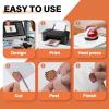 imageHTVRONT Sublimation Sticker Paper  20 Pcs Glossy White Waterproof Sublimation StickersWhite