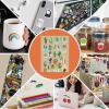 imageHTVRONT Sublimation Sticker Paper  20 Pcs Matte White Waterproof Sublimation StickersTransparent