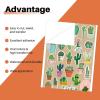 imageHTVRONT Sublimation Sticker Paper  20 Pcs Matte White Waterproof Sublimation StickersTransparent