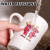 imageHTVRONT Sublimation Sticker Paper  50 Pcs Glossy White Waterproof Sublimation Stickers 85  11in for DecorationTransparent