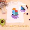 imageHTVRONT Sublimation Vinyl for LightColored Shirts  12quot X 10FT Matte Clear HTV Vinyl for Sublimaion  Wash Durable Clear Dye Sub HTV for Cotton FabriLightGlossy