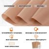 imageHTVRONT Teflon Sheets for Heat Press  3 Packs 12quot x 16quot Teflon Sheets with 3 Rolls 10mm x 33m Heat Tape for Sublimation NonStick Teflon Sheet Heat Resistant BrownBrownwhite