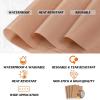 imageHTVRONT Teflon Sheets for Heat Press  3 Packs 12quot x 16quot Teflon Sheets with 3 Rolls 10mm x 33m Heat Tape for Sublimation NonStick Teflon Sheet Heat Resistant BrownBrownBrown