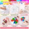 imageHTVRONT Tie Dye Kit  40 Vibrant Colors Tye Dye Kit for Large Groups PreFilled Bottles Tye dye for Kids Permanent Tie Dye Kits for Adults Tyedyedye Party Supplies Tye dye Kit to GoJust Add Water40 Colors