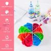 imageHTVRONT Tie Dye Kit  40 Vibrant Colors Tye Dye Kit for Large Groups PreFilled Bottles Tye dye for Kids Permanent Tie Dye Kits for Adults Tyedyedye Party Supplies Tye dye Kit to GoJust Add Water40 Colors