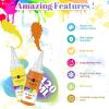 imageHTVRONT Tie Dye Kit for Kids and Adults  18 Colors 80ML PreFilled Bottles Permanent NonToxic Tye Dye Kits for Clothing TShirt Fabric Textile Craft Party Handmade ProjectJust Add WaterC  20 Colors with 120ml Bottles