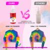 imageHTVRONT Tie Dye Kit for Kids and Adults  18 Colors 80ML PreFilled Bottles Permanent NonToxic Tye Dye Kits for Clothing TShirt Fabric Textile Craft Party Handmade ProjectJust Add WaterA  32 Colors with 60ml Bottles
