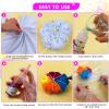 imageHTVRONT Tie Dye Kit for Kids and Adults  18 Colors 80ML PreFilled Bottles Permanent NonToxic Tye Dye Kits for Clothing TShirt Fabric Textile Craft Party Handmade ProjectJust Add WaterA  32 Colors with 60ml Bottles