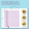imageHTVRONT Transfer Tape for Vinyl  12quot x 150 FT Red Alignment Grid Clear Transfer Paper for Vinyl for Self Adhesive Vinyl  Medium Tack Vinyl Transfer Tape for Decals Signs Windows Stickers12 x 10FTHigh tack