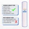 imageHTVRONT Transfer Tape for Vinyl  12quot x 20 FT Red Alignment Grid Clear Transfer Paper for Vinyl for Self Adhesive Vinyl  High Tack Transfer Tape for Signs Stickers Decals Walls DoorsREDHightack