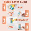 imageHTVRONT Transfer Tape for Vinyl  12quot x 30 Feet Clear wRed Alignment Grid Medium Tack Vinyl Transfer Tape Perfect for Cameo Self Adhesive Vinyl for Signs Stickers Decals Walls Doors ampamp Window06in x 50ft
