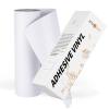 imageHTVRONT Transfer Tape for Vinyl  6quot x 50 FT Blue Alignment Grid Clear Transfer Paper  Application Vinyl Transfer Tape Roll for Self Adhesive Vinyl for Signs Stickers Decals Walls Doors ampamp WindowsMatte White
