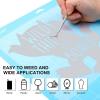imageHTVRONT Transfer Tape for Vinyl  6quot x 50 FT Blue Alignment Grid Clear Transfer Paper  Application Vinyl Transfer Tape Roll for Self Adhesive Vinyl for Signs Stickers Decals Walls Doors ampamp WindowsGray
