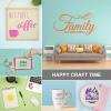imageHTVRONT Transfer Tape for Vinyl  6quot x 50 FT Blue Alignment Grid Clear Transfer Paper  Application Vinyl Transfer Tape Roll for Self Adhesive Vinyl for Signs Stickers Decals Walls Doors ampamp WindowsNeon Pink
