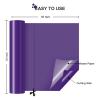 imageHTVRONT Transfer Tape for Vinyl  6quot x 50 FT Blue Alignment Grid Clear Transfer Paper  Application Vinyl Transfer Tape Roll for Self Adhesive Vinyl for Signs Stickers Decals Walls Doors ampamp WindowsPurple