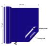 imageHTVRONT Transfer Tape for Vinyl  6quot x 50 FT Blue Alignment Grid Clear Transfer Paper  Application Vinyl Transfer Tape Roll for Self Adhesive Vinyl for Signs Stickers Decals Walls Doors ampamp WindowsBlue