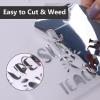 imageHTVRONT Transfer Tape for Vinyl  6quot x 50 FT Blue Alignment Grid Clear Transfer Paper  Application Vinyl Transfer Tape Roll for Self Adhesive Vinyl for Signs Stickers Decals Walls Doors ampamp WindowsMirror Metallic Silver