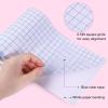 imageHTVRONT Transfer Tape for Vinyl  6quot x 50 FT Blue Alignment Grid Clear Transfer Paper  Application Vinyl Transfer Tape Roll for Self Adhesive Vinyl for Signs Stickers Decals Walls Doors ampamp WindowsBlue