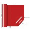 imageHTVRONT Transfer Tape for Vinyl  6quot x 50 FT Blue Alignment Grid Clear Transfer Paper  Application Vinyl Transfer Tape Roll for Self Adhesive Vinyl for Signs Stickers Decals Walls Doors ampamp WindowsGlossy Red