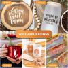 imageHTVRONT Transfer Tape for Vinyl 12quot x 16 FT wRed Alignment Grid Transfer Paper Medium Tack Vinyl Transfer Tape for Signs Stickers Decals Walls Doors ampamp WindowsRed
