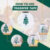 imageHTVRONT Transfer Tape for Vinyl 12quot x 16 FT wRed Alignment Grid Transfer Paper Medium Tack Vinyl Transfer Tape for Signs Stickers Decals Walls Doors ampamp WindowsRed