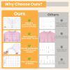 imageHTVRONT Tshirt Ruler Guide for Vinyl Alignment  Transparent PVC Tshirt Measurement Tool for Heat Press in HTV Vinyl AllinONE T Shirt Ruler to Center Design and Craft SewingAPurple