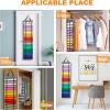 imageHTVRONT Vinyl Roll Holder With 24 Compartments Organizer Rack Wall MountHanging Over The Door Craft Vinyl Storage Idea Gift Wrap Organizer Greygrey