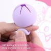 imageHTVRONT Vinyl Weeding Scrap Collector  Portable Handheld Scrap Collector Ring Silicone Weeding Tools for HTV Crafting Adhesive Paper Sheets BlackPurple