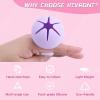imageHTVRONT Vinyl Weeding Scrap Collector  Portable Handheld Scrap Collector Ring Silicone Weeding Tools for HTV Crafting Adhesive Paper Sheets BlackPurple