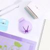 imageHTVRONT Vinyl Weeding Scrap Collector  Portable Handheld Scrap Collector Ring Silicone Weeding Tools for HTV Crafting Adhesive Paper Sheets BlackPurple