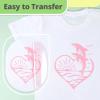 imageHTVRONT White HTV Heat Transfer Vinyl  12quot x 120ft White Iron on Vinyl for Shirts HTV Vinyl Roll for All Cutter Machine Easy to Cut ampamp Weed for Heat Transfer Vinyl Design120ftBaby Pink