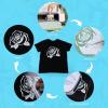 imageHTVRONT White HTV Heat Transfer Vinyl  12quot x 120ft White Iron on Vinyl for Shirts HTV Vinyl Roll for All Cutter Machine Easy to Cut ampamp Weed for Heat Transfer Vinyl Design120ftRainbow White Glitter