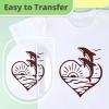 imageHTVRONT White HTV Heat Transfer Vinyl  12quot x 120ft White Iron on Vinyl for Shirts HTV Vinyl Roll for All Cutter Machine Easy to Cut ampamp Weed for Heat Transfer Vinyl Design120ftBrown