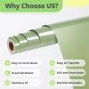 imageHTVRONT White HTV Heat Transfer Vinyl  12quot x 120ft White Iron on Vinyl for Shirts HTV Vinyl Roll for All Cutter Machine Easy to Cut ampamp Weed for Heat Transfer Vinyl Design120ftKhaki Green
