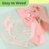 imageHTVRONT White HTV Heat Transfer Vinyl  12quot x 120ft White Iron on Vinyl for Shirts HTV Vinyl Roll for All Cutter Machine Easy to Cut ampamp Weed for Heat Transfer Vinyl Design120ftPeach