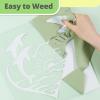 imageHTVRONT White HTV Heat Transfer Vinyl  12quot x 120ft White Iron on Vinyl for Shirts HTV Vinyl Roll for All Cutter Machine Easy to Cut ampamp Weed for Heat Transfer Vinyl Design120ftKhaki Green