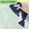 imageHTVRONT White HTV Heat Transfer Vinyl  12quot x 120ft White Iron on Vinyl for Shirts HTV Vinyl Roll for All Cutter Machine Easy to Cut ampamp Weed for Heat Transfer Vinyl Design120ftNavy Blue