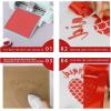 imageHTVRONT White HTV Heat Transfer Vinyl  12quot x 120ft White Iron on Vinyl for Shirts HTV Vinyl Roll for All Cutter Machine Easy to Cut ampamp Weed for Heat Transfer Vinyl Design120ftRed