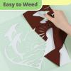 imageHTVRONT White HTV Heat Transfer Vinyl  12quot x 120ft White Iron on Vinyl for Shirts HTV Vinyl Roll for All Cutter Machine Easy to Cut ampamp Weed for Heat Transfer Vinyl Design120ftBrown
