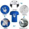 imageHTVRONT White HTV Heat Transfer Vinyl  12quot x 120ft White Iron on Vinyl for Shirts HTV Vinyl Roll for All Cutter Machine Easy to Cut ampamp Weed for Heat Transfer Vinyl Design120ftWhite