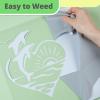 imageHTVRONT White HTV Heat Transfer Vinyl  12quot x 120ft White Iron on Vinyl for Shirts HTV Vinyl Roll for All Cutter Machine Easy to Cut ampamp Weed for Heat Transfer Vinyl Design120ftGrey