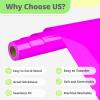 imageHTVRONT White HTV Heat Transfer Vinyl  12quot x 120ft White Iron on Vinyl for Shirts HTV Vinyl Roll for All Cutter Machine Easy to Cut ampamp Weed for Heat Transfer Vinyl Design120ftMagenta