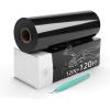 imageHTVRONT White HTV Heat Transfer Vinyl  12quot x 120ft White Iron on Vinyl for Shirts HTV Vinyl Roll for All Cutter Machine Easy to Cut ampamp Weed for Heat Transfer Vinyl Design120ftBlack