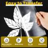 imageHTVRONT White Iron on Vinyl  12 x 50ft White HTV Heat Transfer Vinyl for t Shirts White HTV Vinyl Roll for All Cutter Machine Easy to Cut ampamp Weed for Heat Transfer DesignBlack